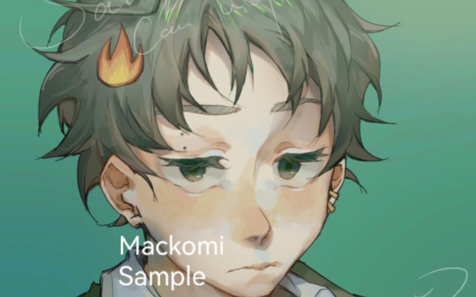 【Mackomi】绘画过程