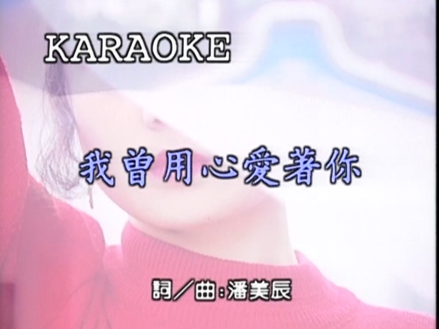 你歌DVD | 潘美辰 我曾用心爱着你 | 原版伴奏