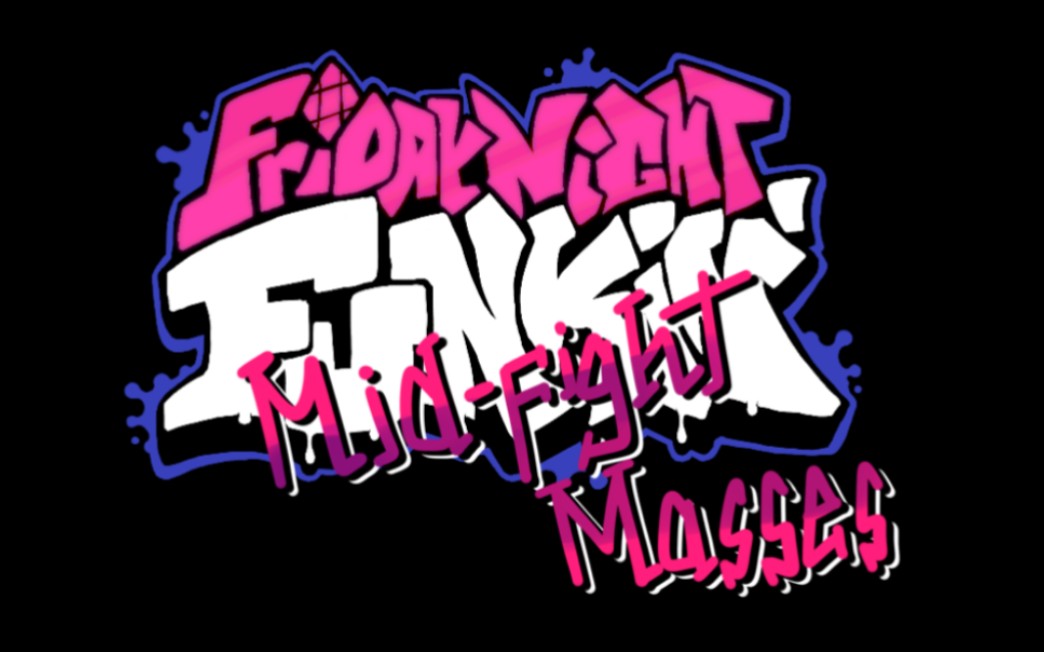 「FNF」mid fight masses(教堂组)全曲可视化(纯音乐+人声+整合音乐)