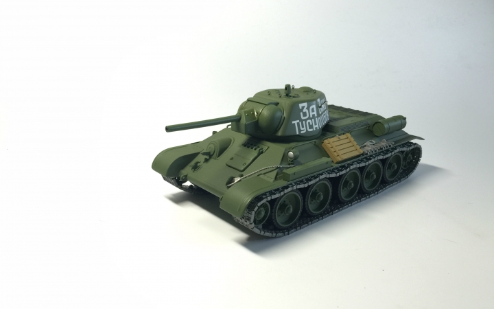 模玩杂谈minichamps135t3476合金坦克模型