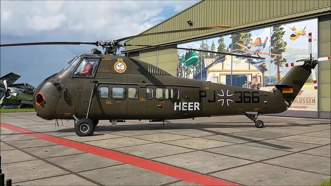 西科斯基s58a直升机德国代号h34giii