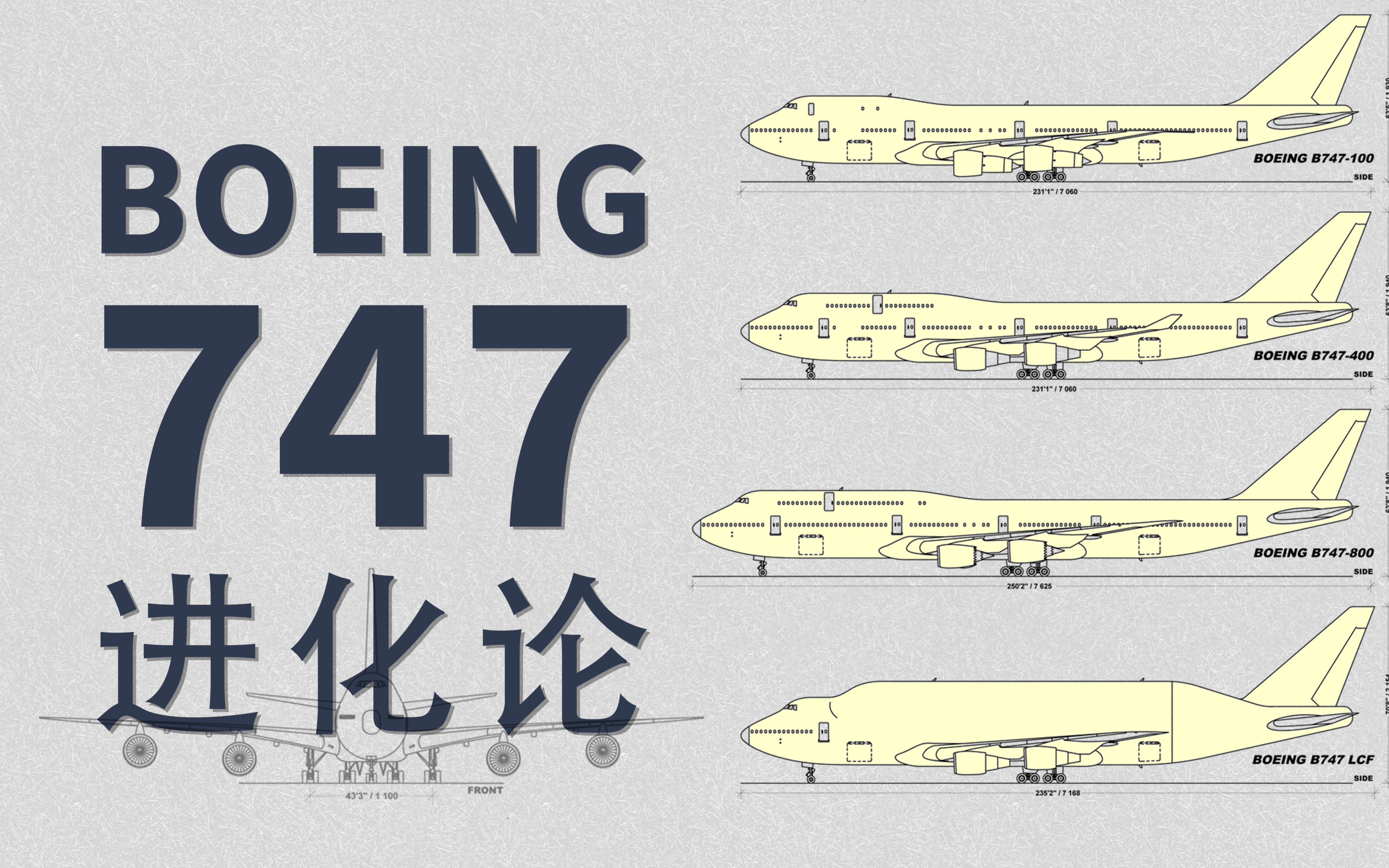 【B747】波音747：女王肚子里能撑船