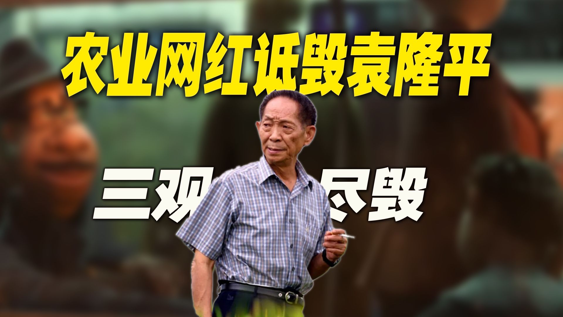 200万粉丝网红诋毁袁隆平：一群比文盲更危险的人，出现了