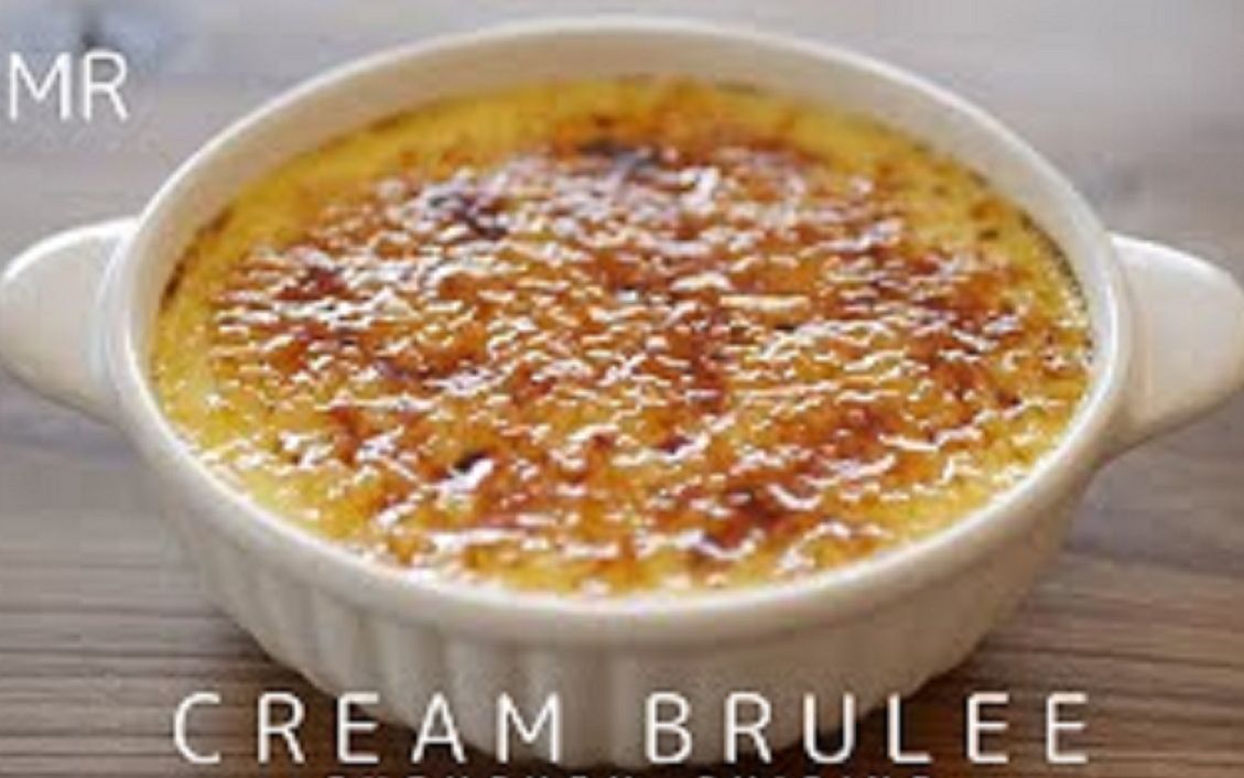 如何制作焦糖布雷creambrulee