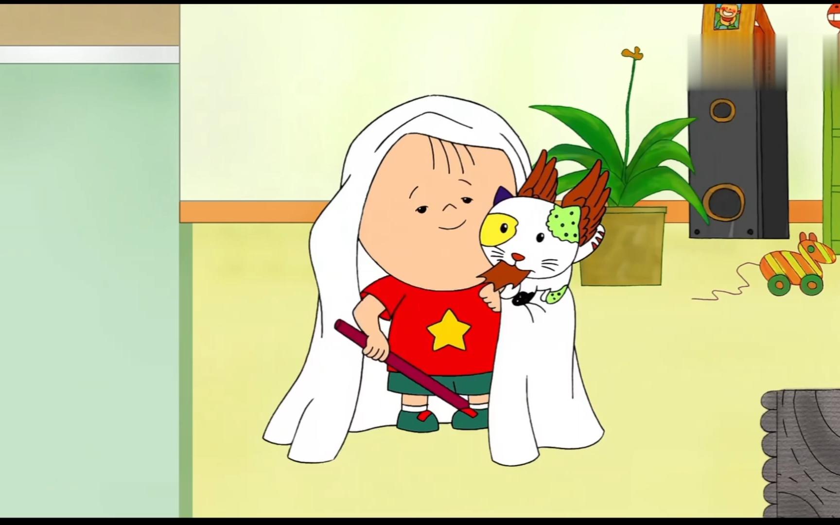 第十四集【神奇的隐身衣】大耳朵图图第二季超清修复