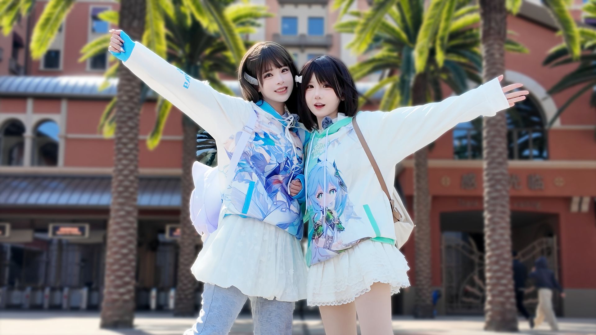 和美少女同玩环球影城的一天，为何深情落泪……