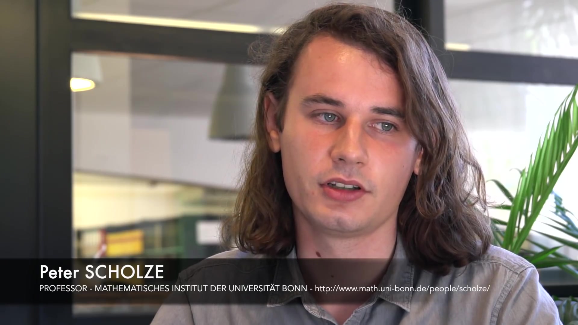 Peter Scholze CIRM采访