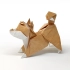 【折纸】柴犬 Origami Shiba Inu
