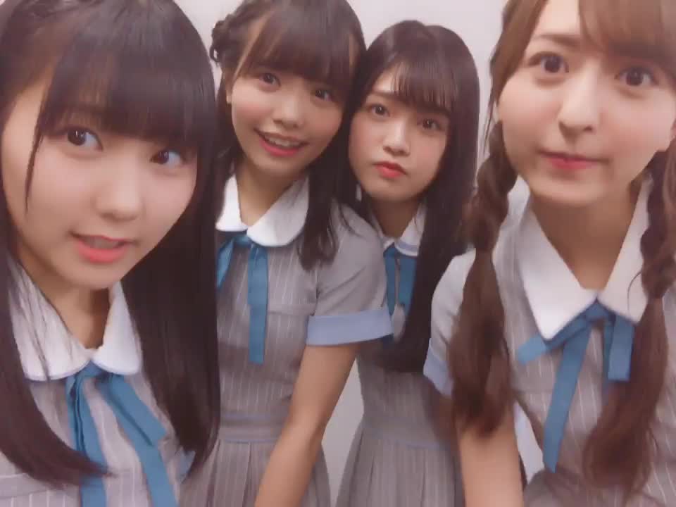 【hkt】田中美久&渕上舞&本村碧唯&森保圆 17.8.3 755