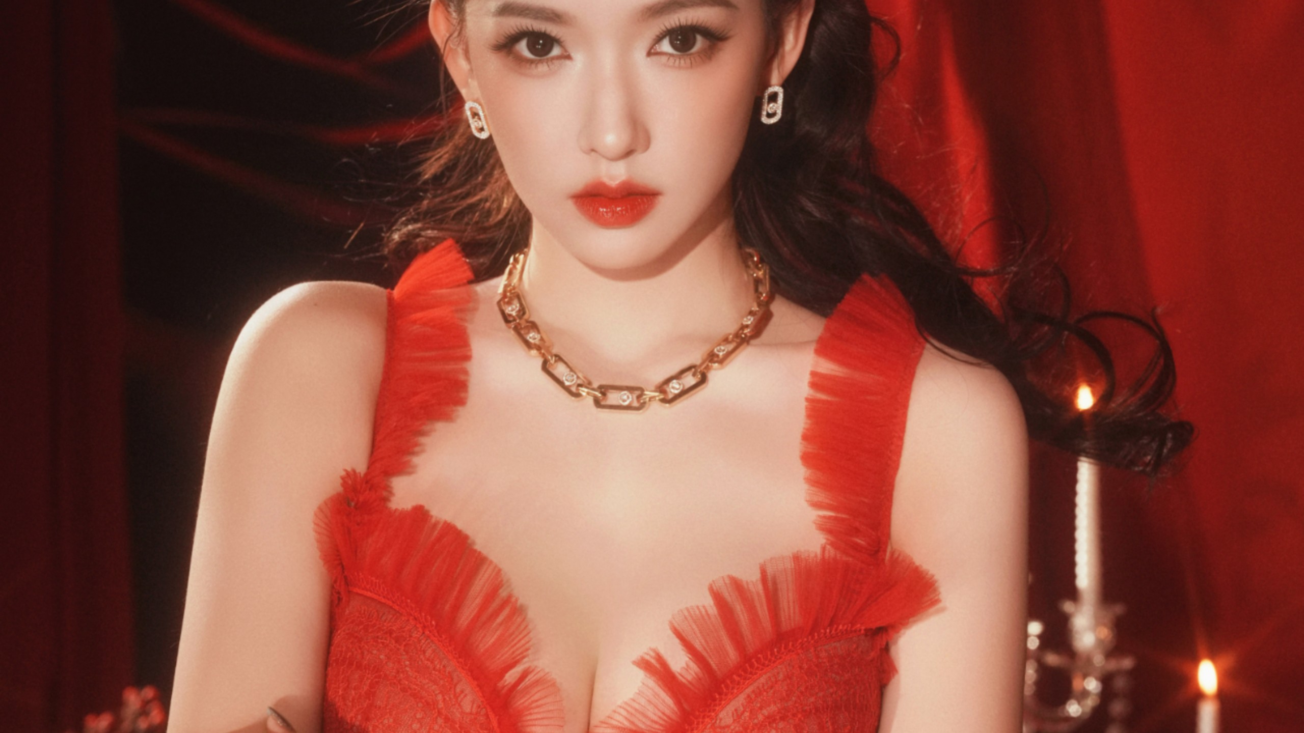 星汁鉴赏 程潇红色战袍