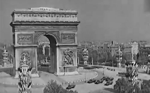 1938年法国举行阅兵威慑纳粹德国