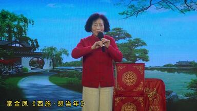 023掌<em class="keyword">金凤</em>《西施·想当年》（全国梅联会常州行）