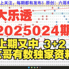 大乐透2025024期重要参考资料 开头结尾胆码尾数推荐 公式围蓝参考 六哥有数原创独家分析资料