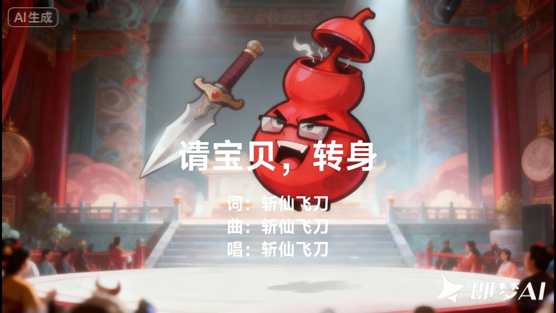 飞刀的信仰《请宝贝，转身》:白光一闪 痴念全消亡