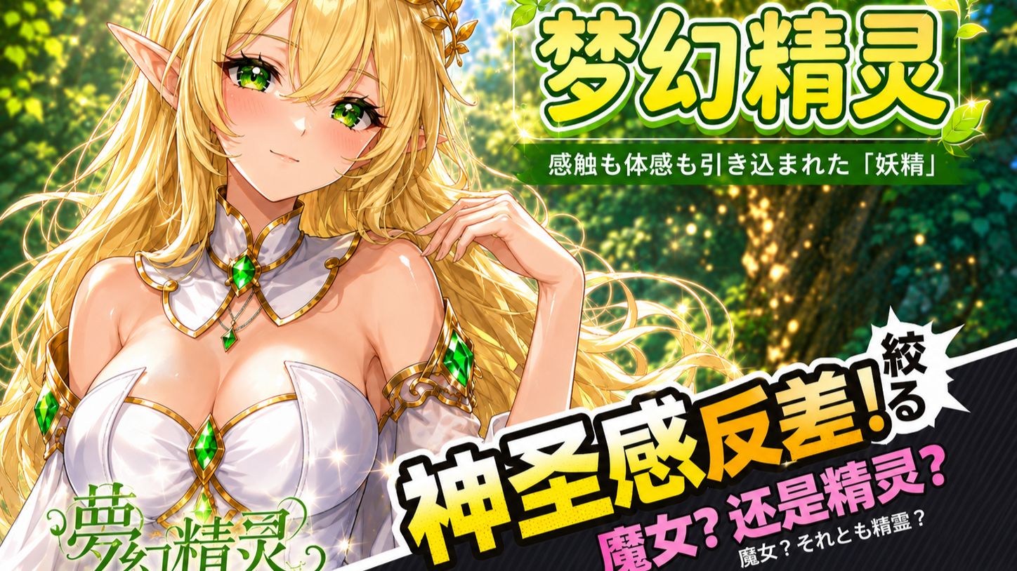 强烈反差！神圣外表下的疯狂！【RQS-梦幻精灵】