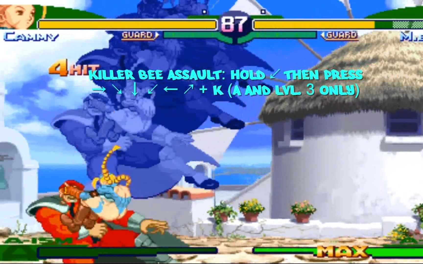 少年街霸3 cammy 出招表