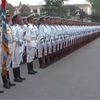 中国人民解放军海军仪仗队 仪仗司礼全过程 07式仪仗队礼宾服以及老版队列动作