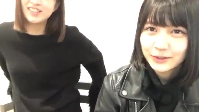 20171026showroom乃木坂46中村丽乃吉田绫乃克里斯蒂