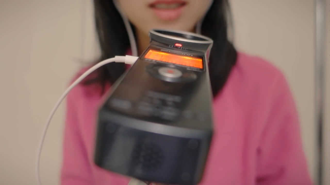 [温柔 latte asmr]棉签,耳朵清洁刷和耳朵吹