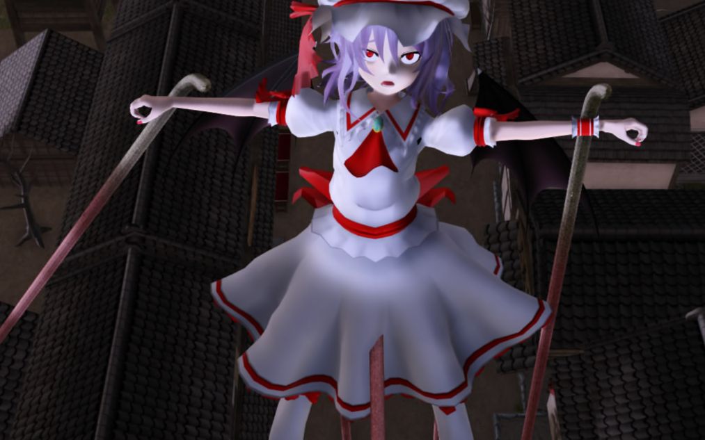 【东方mmd】蕾咪莉亚奥特曼:恐怖!触手向人之里袭来!