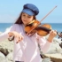 小美女 Karolina Protsenko 海边小提琴演奏 Clean Bandit《Rockabye》