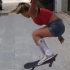 Skateboarding  Cata Diaz
