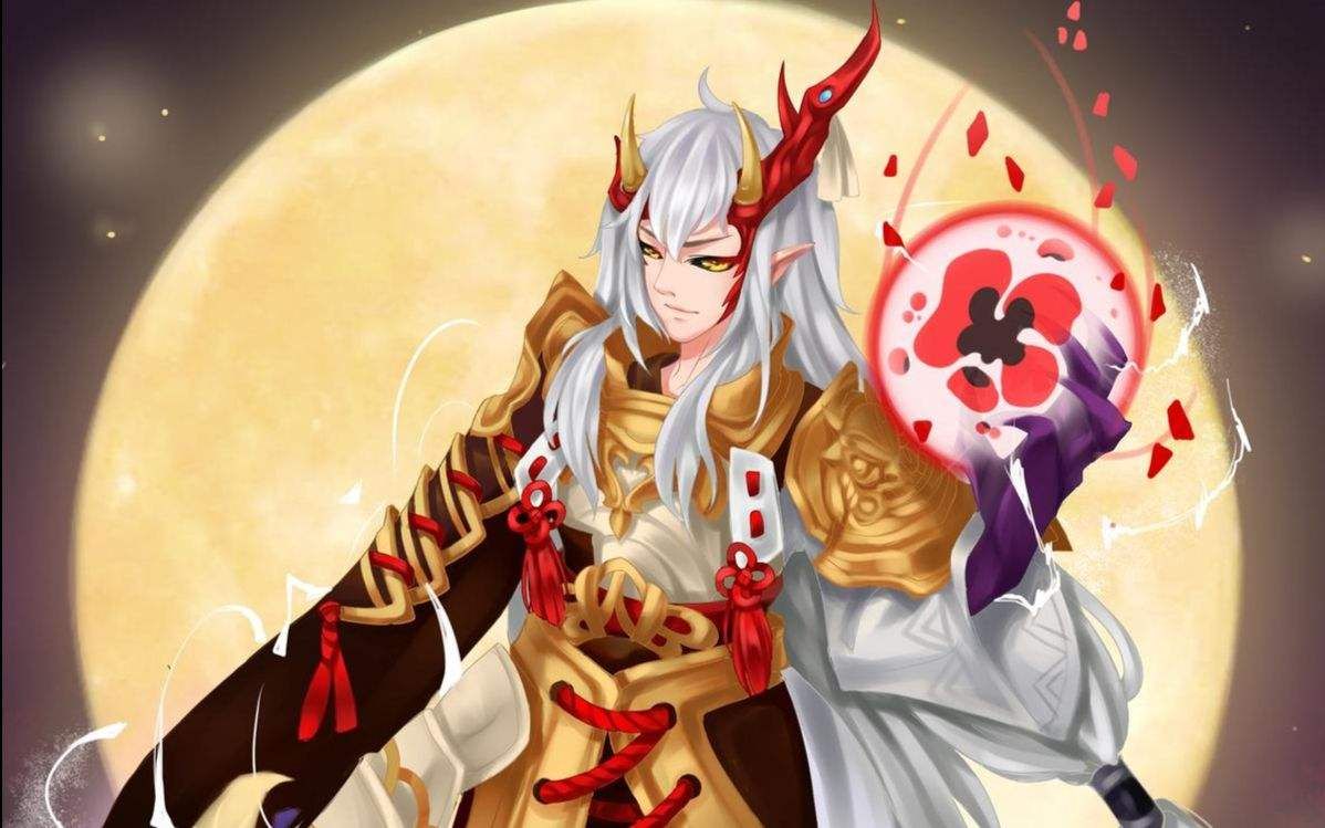 【阴阳师】御魂十层—茨木童子(暴击四拳)与猜拳童子