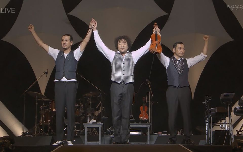 KRYZLER & KOMPANY（葉加瀬太郎、竹下欣伸、斉藤恒芳） Concert Tour “NEW WORLD” at 日本武道館