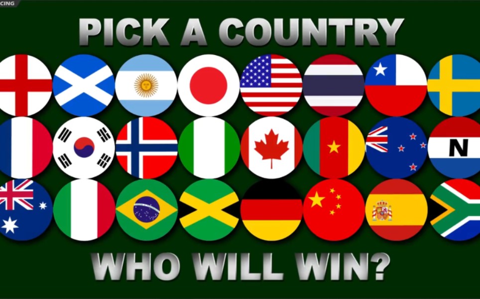 【Marks Marble Racing】国家球比赛：女足世界杯2019_哔哩哔哩_bilibili