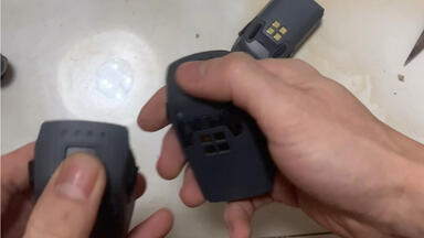 粉丝寄来的<em class="keyword">大疆晓电池</em>无损修复