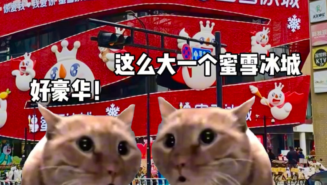蜜雪冰城：这就是口碑！