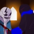 【UndertaleAU动画/中文字幕】ULB!Sans VS Error!Sans（作者：Nec Animations