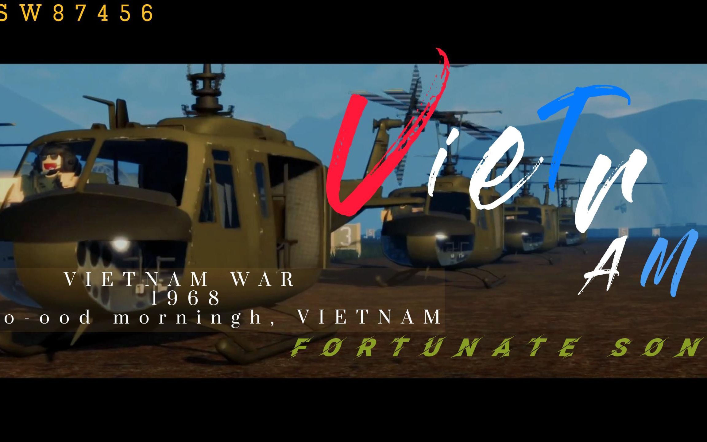 [ROBLOX燃辑]早 安 越 南!/Fortunate Son_网络游戏热门视频