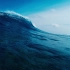 【高清视频素材】海浪翻滚镜头特写