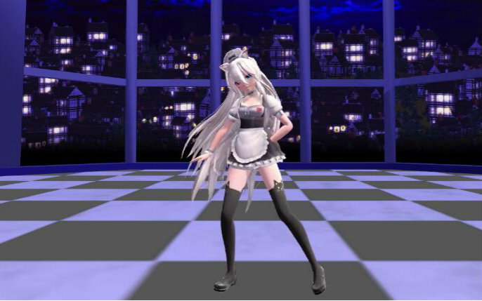 【mmd】masked bitch女仆弱音