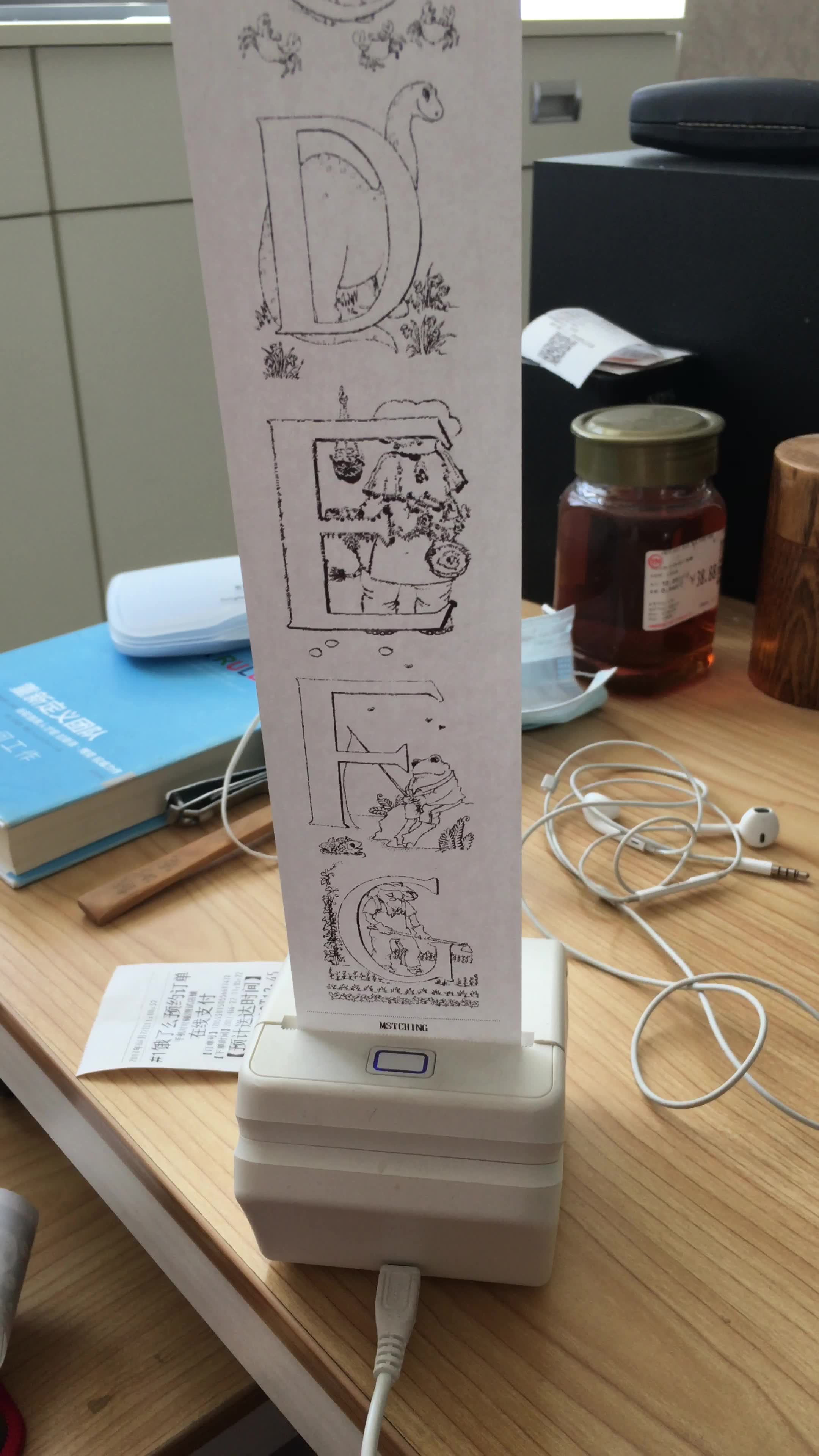 对对机初体验:文艺范便携热敏打印机趣味玩法(视频)