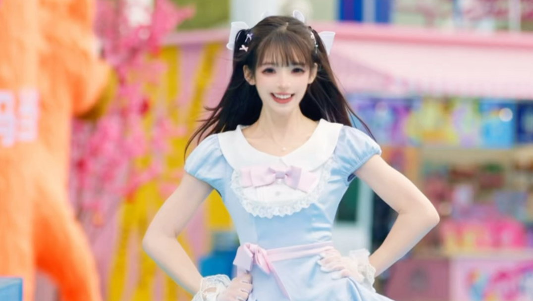 她还是那么可爱