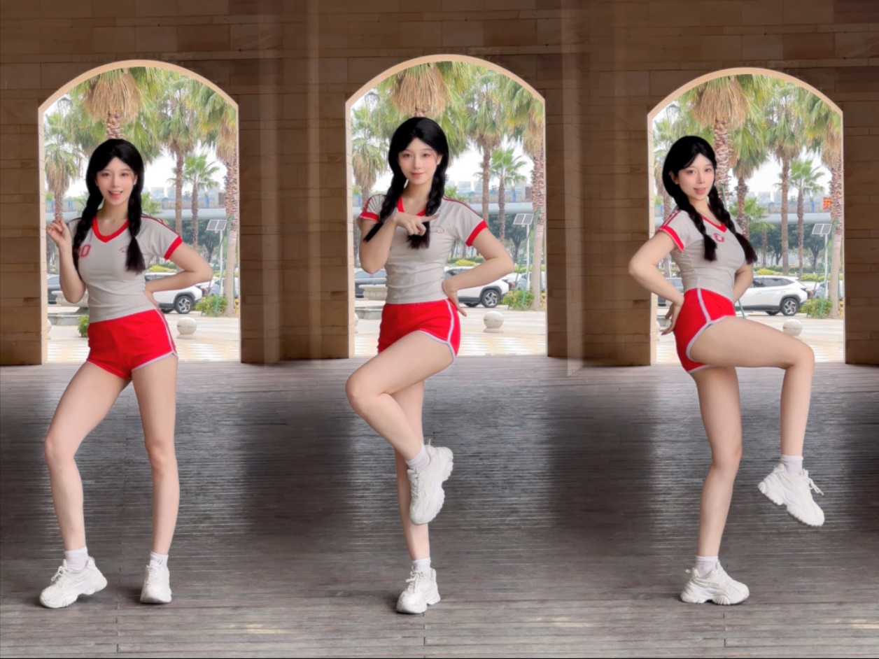 【凛凛苏】怦然心动，红色甜美双麻花！yyds！