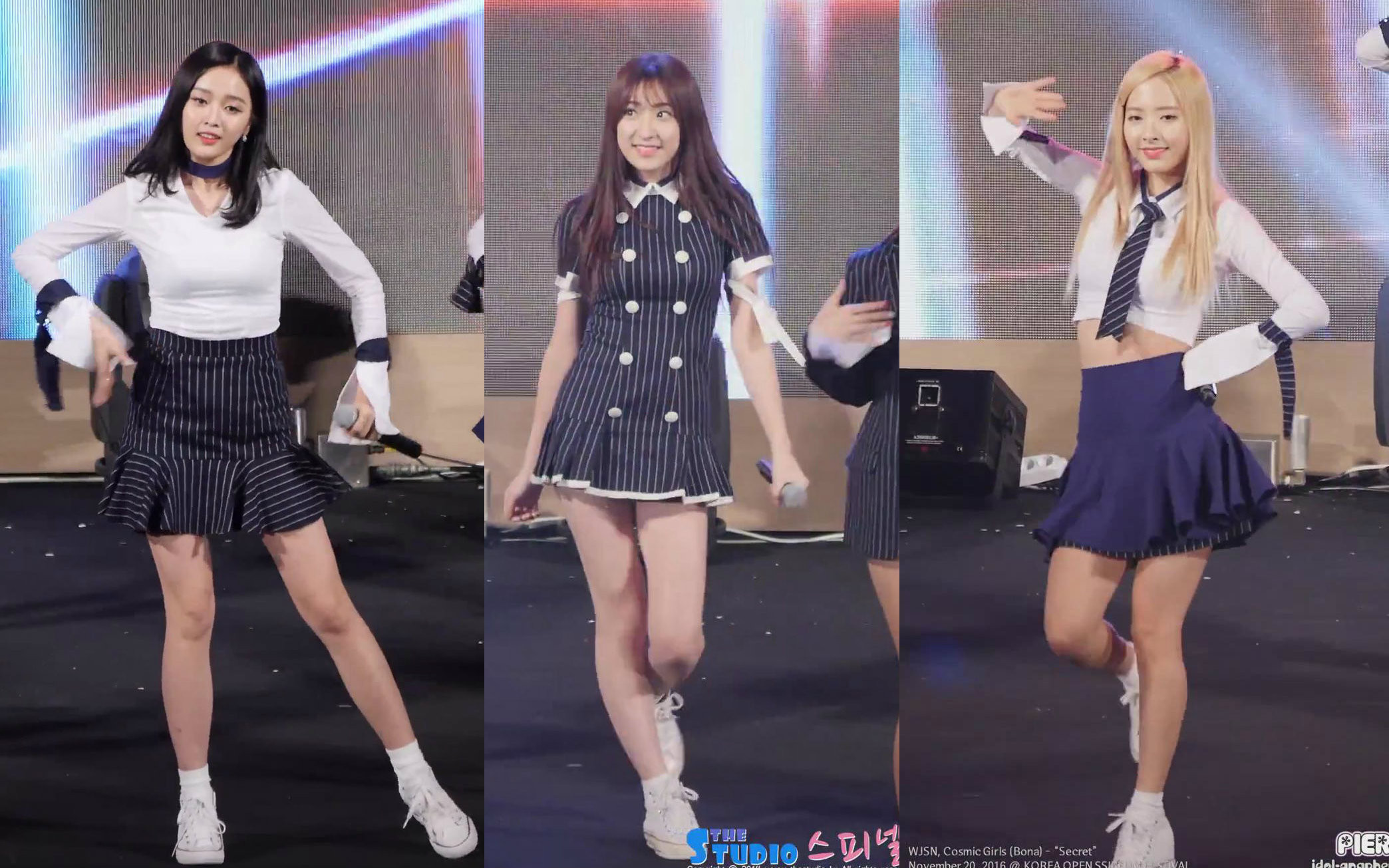 【wjsn cosmic girls】宇宙少女 secret 个人版 161120