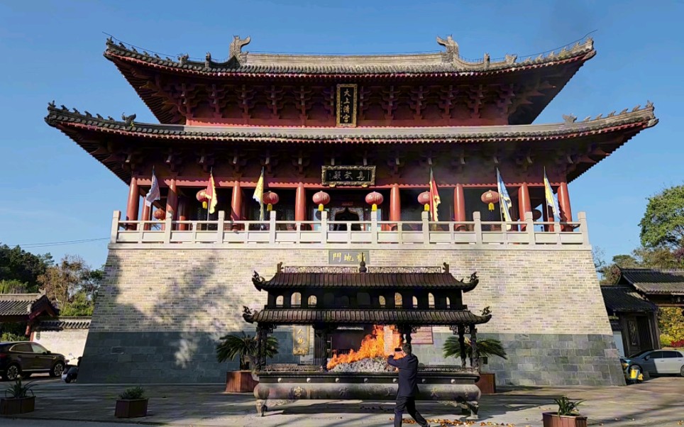 江西鹰潭龙虎山景区最远的景点，大上清宫