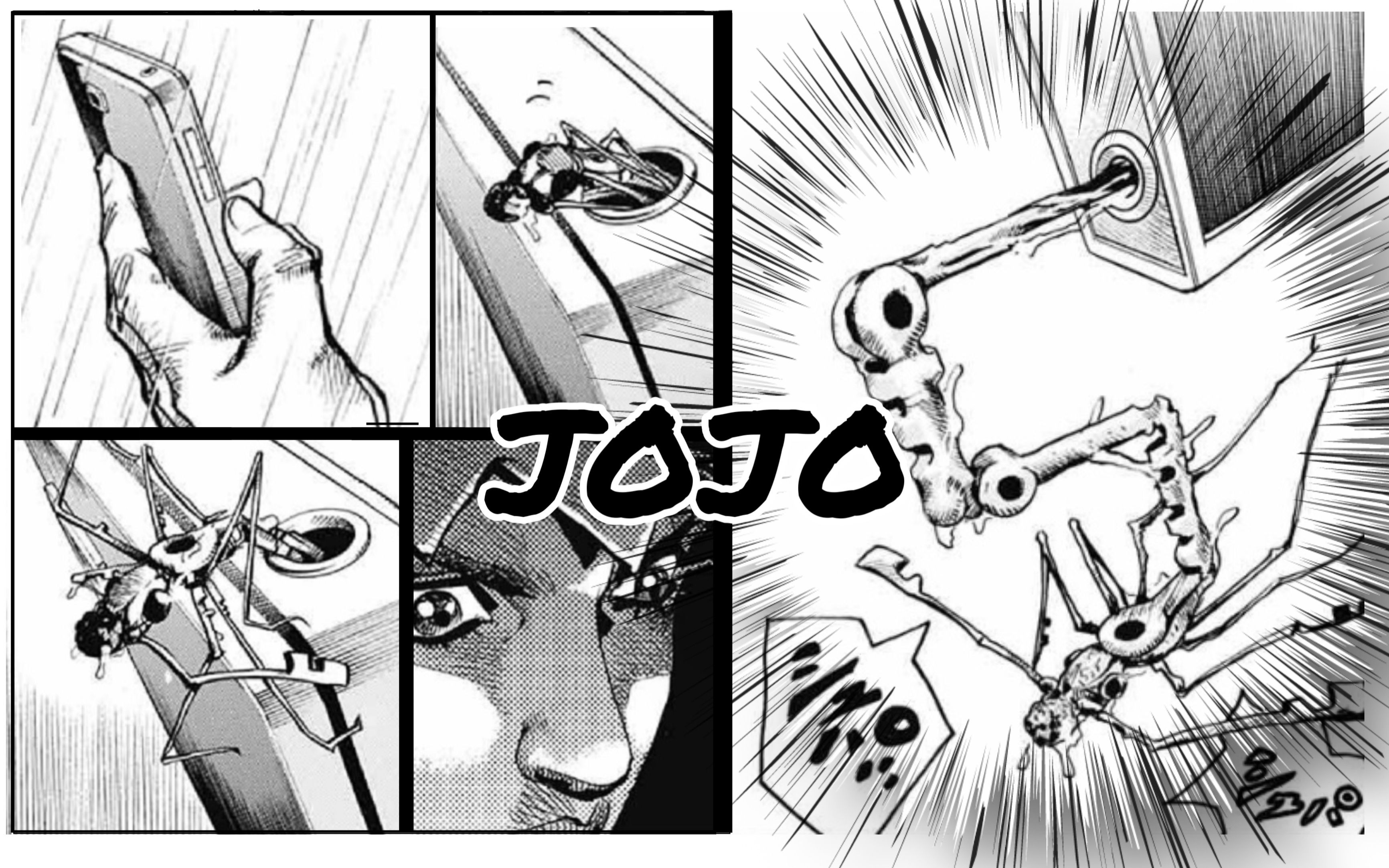 Jojo 所有人手机里都会藏着的阴暗秘密 虫子竟然能控制全人类 岸边露伴最内疚的小故事 哔哩哔哩 つロ干杯 Bilibili