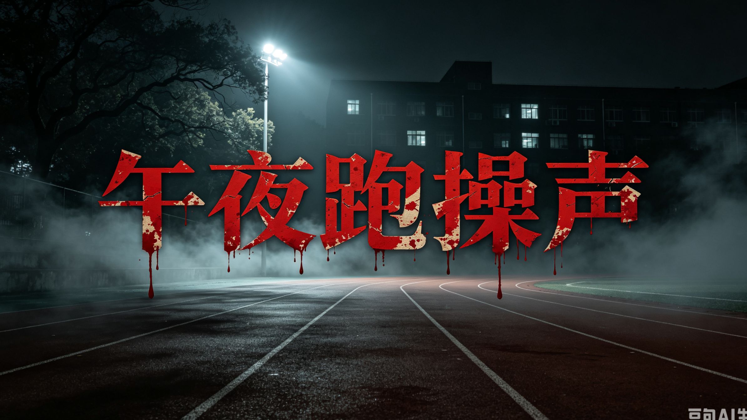 深夜恐怖故事：夜晚小学传来跑操声，女主人吓破胆……