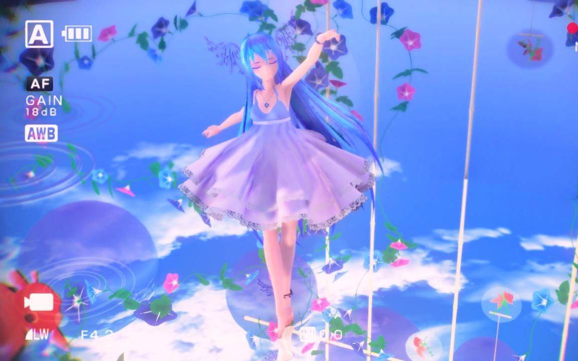 mmdglow初音ミク初音未来散发