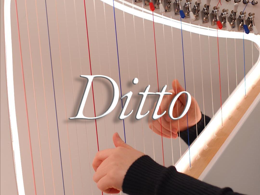 【Ditto】用小竖琴弹也超好听！
