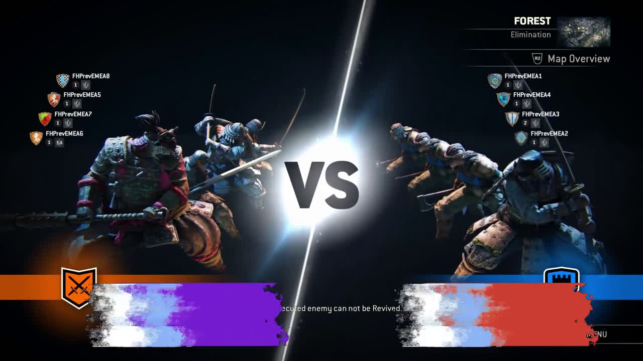 for honor 单人游戏和多人游戏试玩