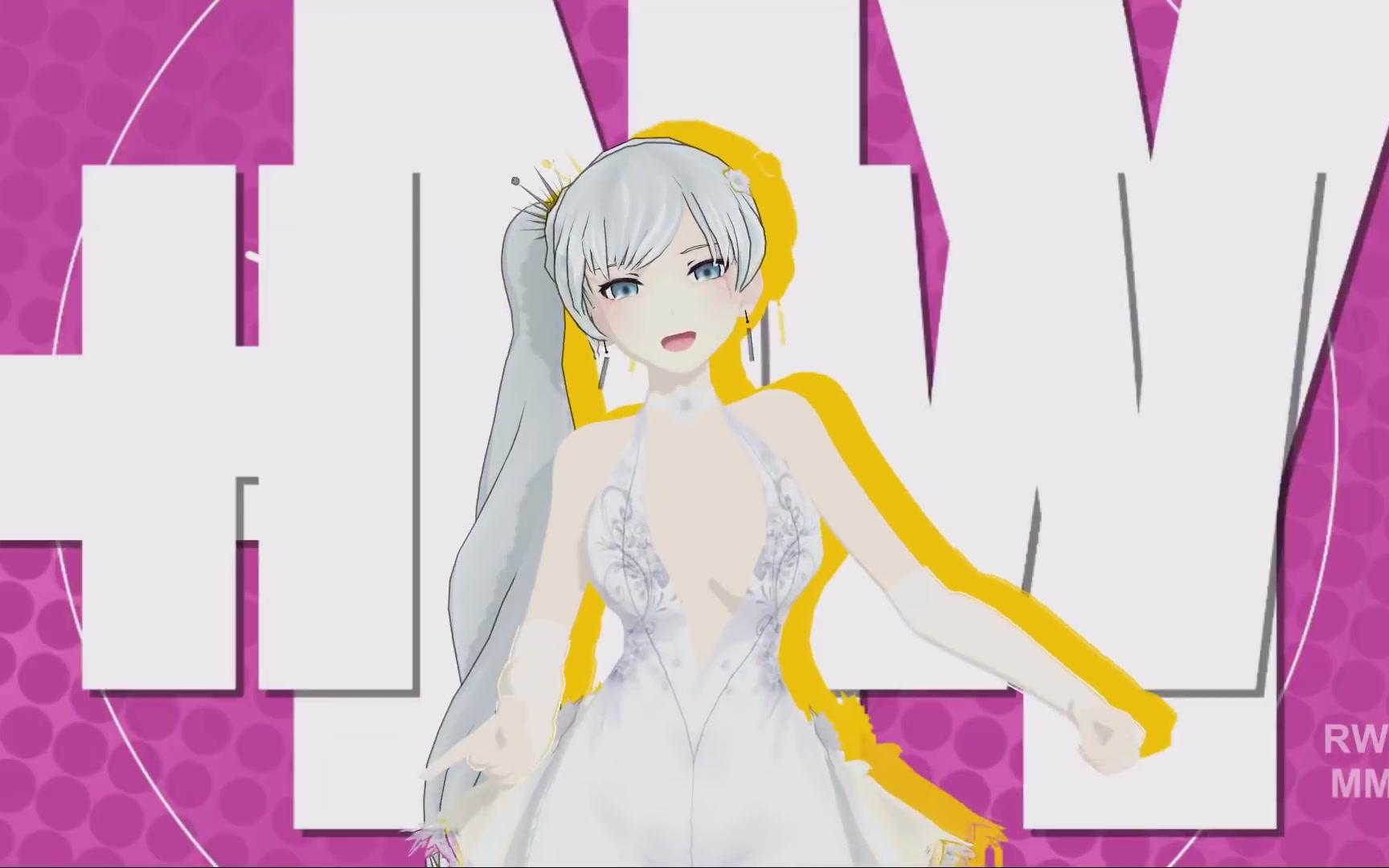 【rwby】weiss的monster_mmd·3d_动画_bilibili_哔哩哔哩