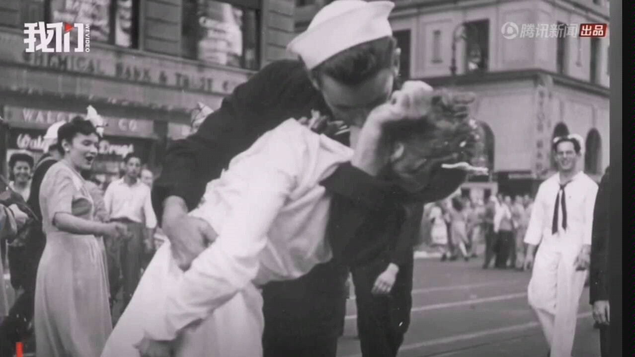 二战经典照片胜利之吻男主角去世