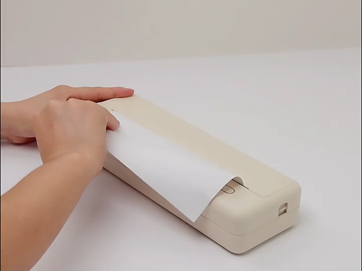 汉印-MT810开机、装纸、蓝牙连接教程视频