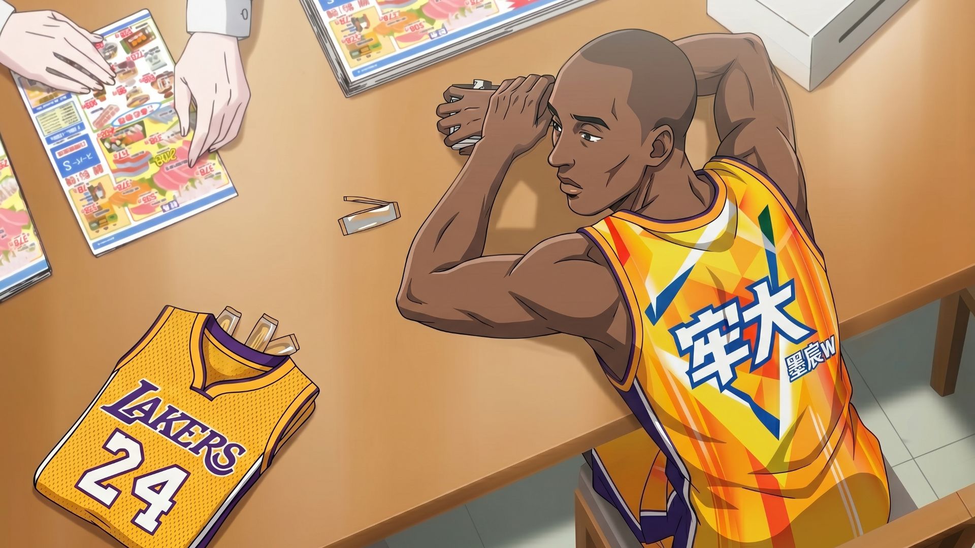 🏀在超市后门肘击的科比🏀