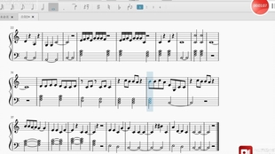 自创钢琴曲谱_钢琴简单曲谱(4)